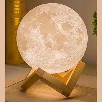 3D Moon Lamp Changeable Sensor