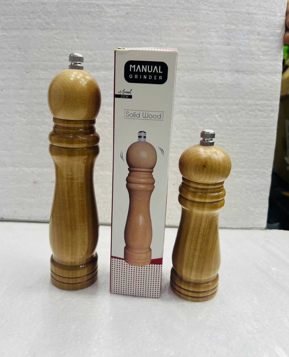 Bamboo Salt/Pepper Mill Grinder