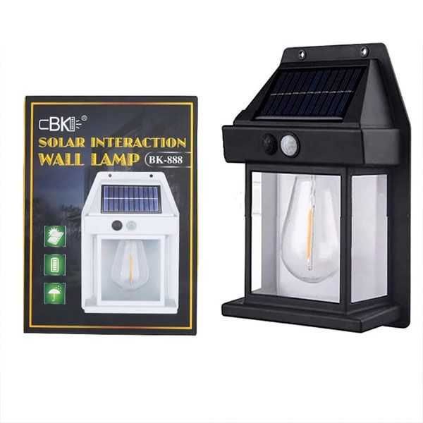 Solar Sensor Outdoor Waterproof Wall Lamp