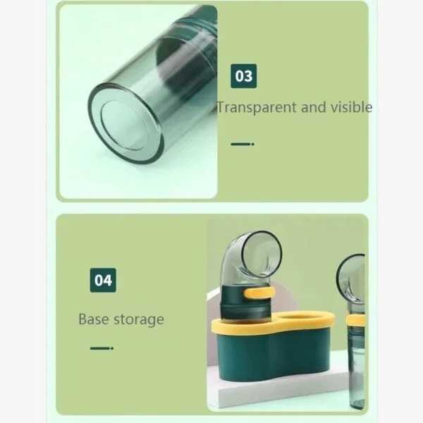 Spice Bottle 3 Pcs With Stand