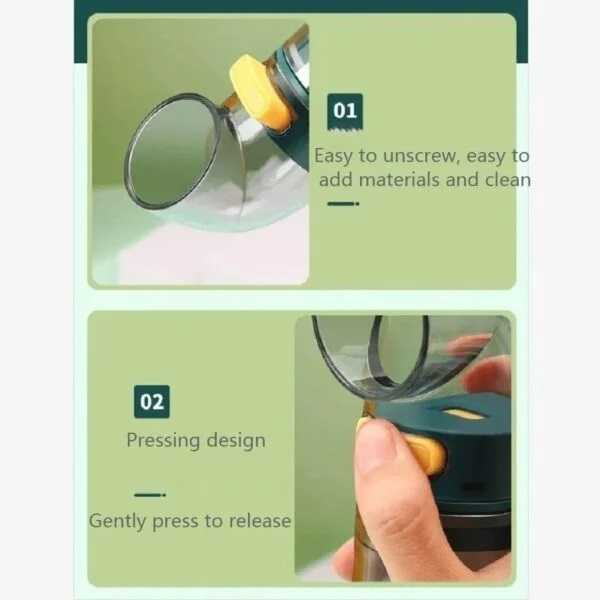 Spice Bottle 3 Pcs With Stand