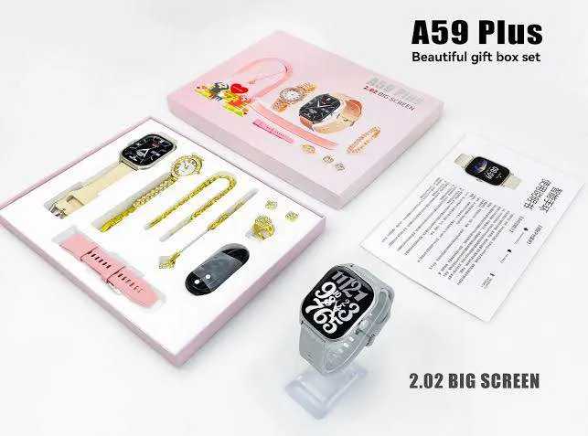 A59 Plus Ladies Smartwatch Set